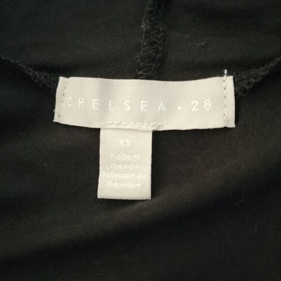 Chelsea 28 black faux wrap top - Picture 4 of 5